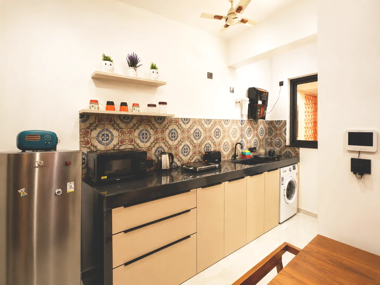 Fully equipped kitchen